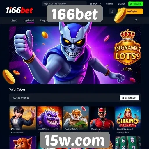 Plataforma 166bet oferece diversas opções de jogos online